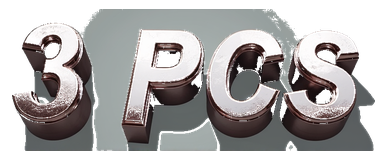 3 pcs logo